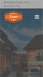 Mobile Screenshot of pension-jaeger-rust.de